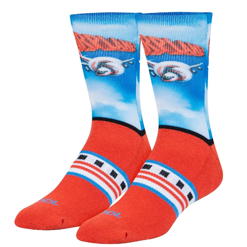 sock fashion online -  Airplane Men's Crew Socks