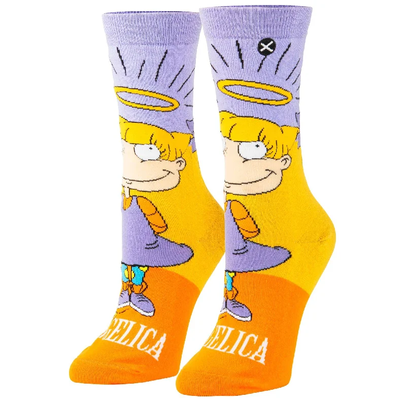 sock singles kids -  Angelica Men's Crew Socks