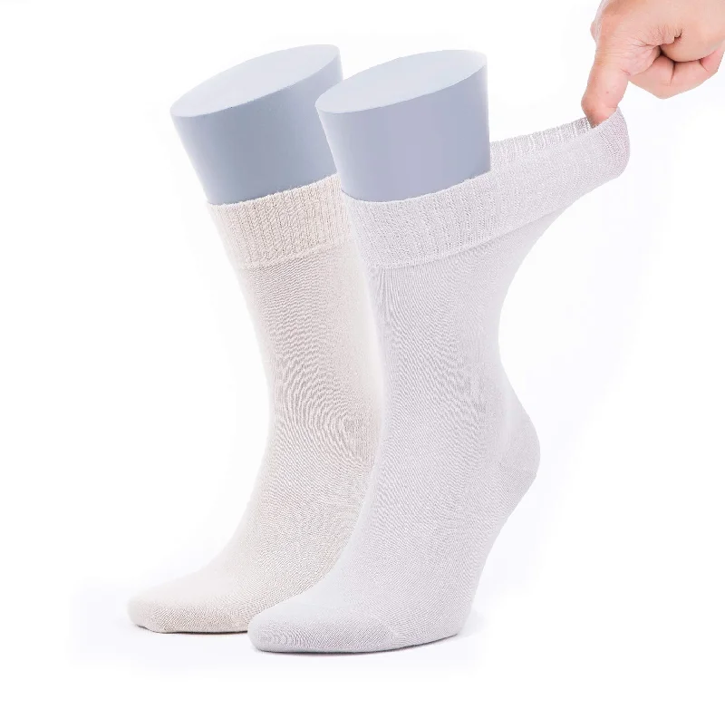 sock exchanges kids -  BAMBOOVEN Men’s Diabetic – Premium Rayon Made From Rayon made from Bamboo, Super Thin, Odor Free & Breathable, Calf Socks, Crew Socks (2 Pack)