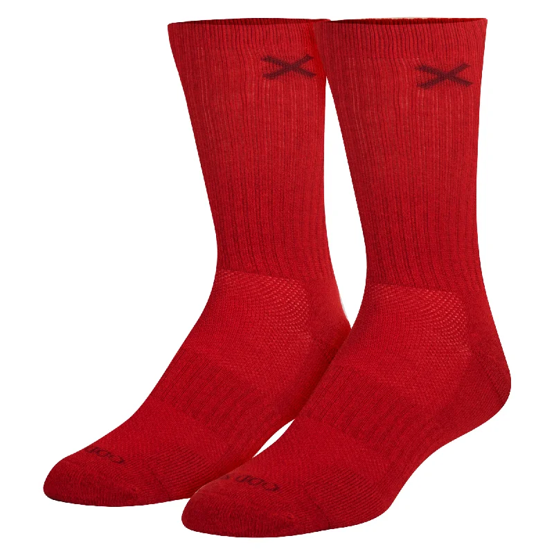 sock reviews men -  Basix Crew Heathers Men's Socks