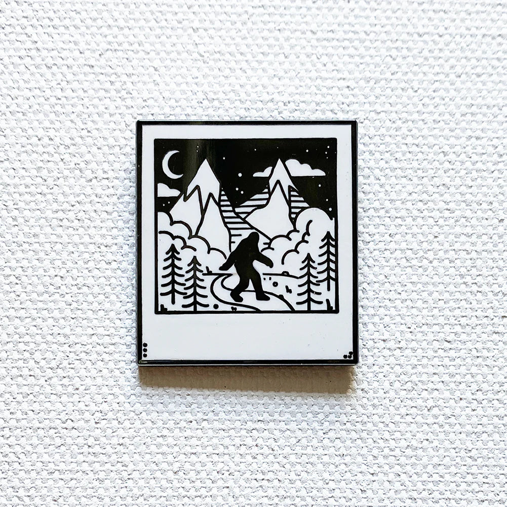 sock shipping kids -  Bigfoot Pin