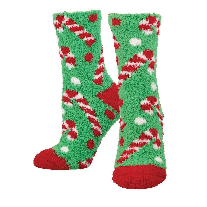 sock storage kids -  Candy Canes - Warm & Cozy