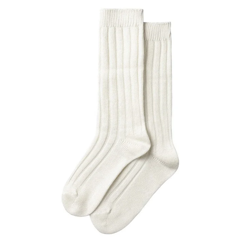 sock deals kids -  Cashmere Blend Lounge Socks Off White