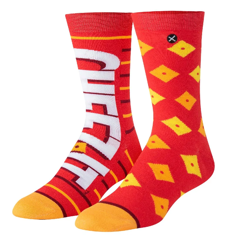 sock uses women -  Cheez It Crackers Men's Crew Socks