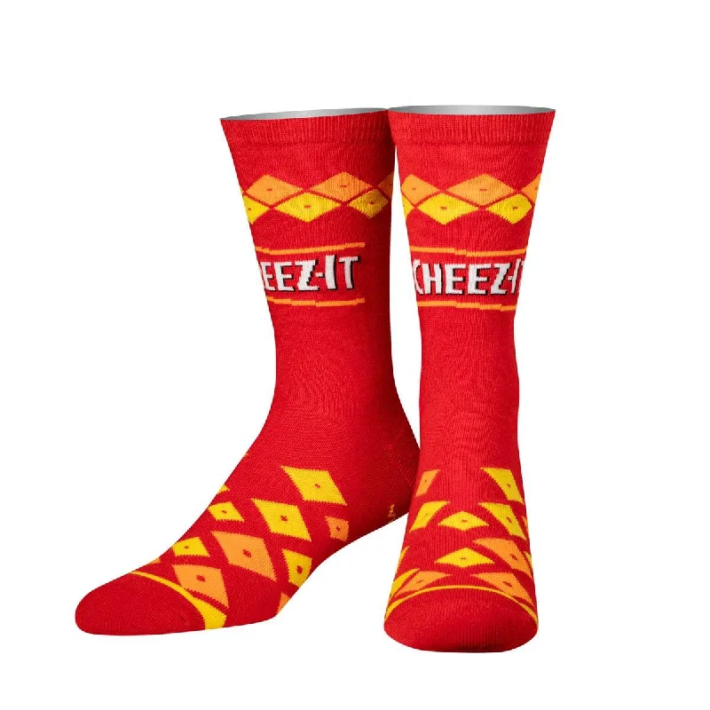 sock warranty women -  Cheez-It Men's Crew Socks