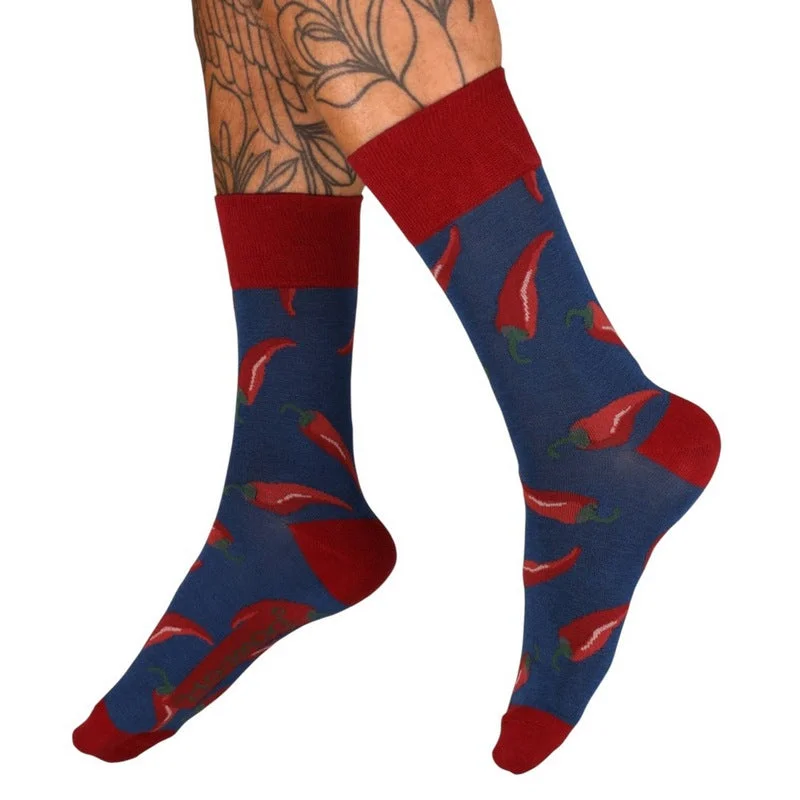 sock codes men -  Chillies Men's Socks Blue