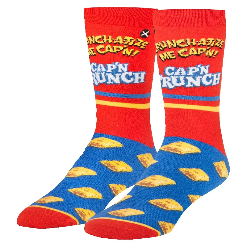 sock styles -  Chrunchatize Me Capn Men's Crew Socks