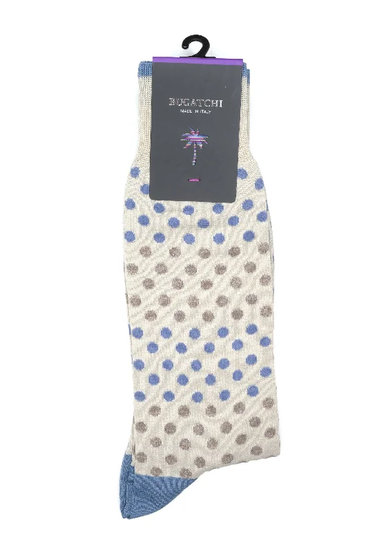 sock designs women -  Bugatchi Dotted Socks