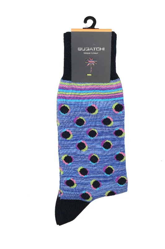 sock sizes women -  Bugatchi Dotted Socks