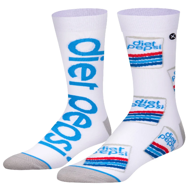 sock storage men -  Diet Pepsi Split Men's Crew Socks