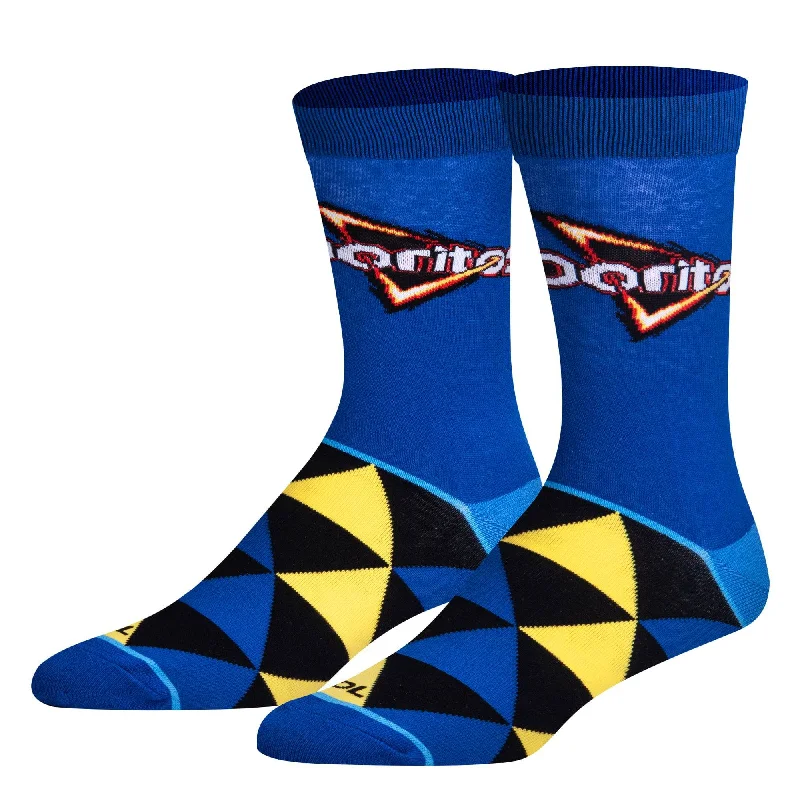 sock designs men -  Doritos Cool Ranch Men's Crew Socks