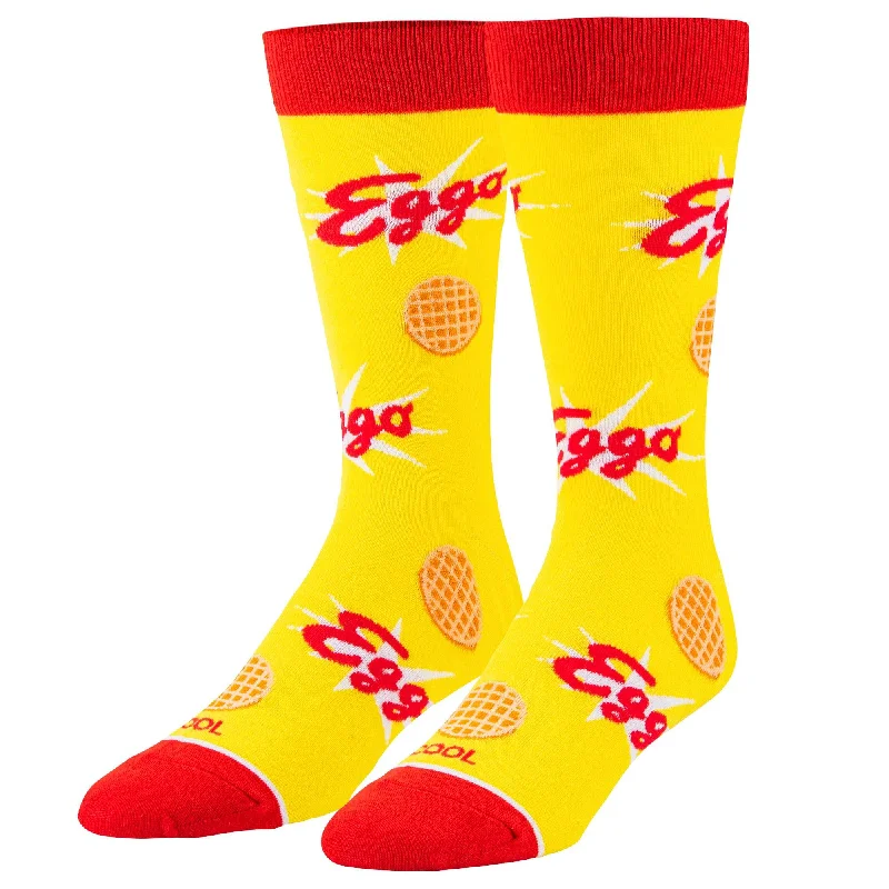 sock sales kids -  Eggo Waffles Men's Crew Socks