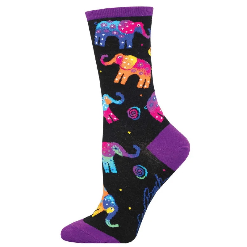 sock selection -  Laurel Burch - Ellies - Cotton Crew