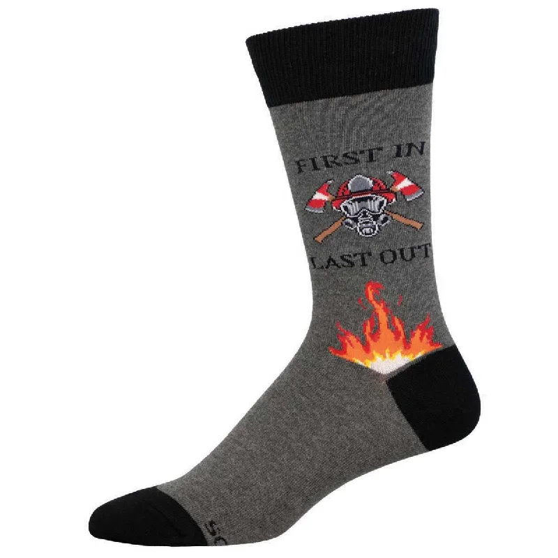 sock designs 2025 -  First In, Last Out - Cotton Crew