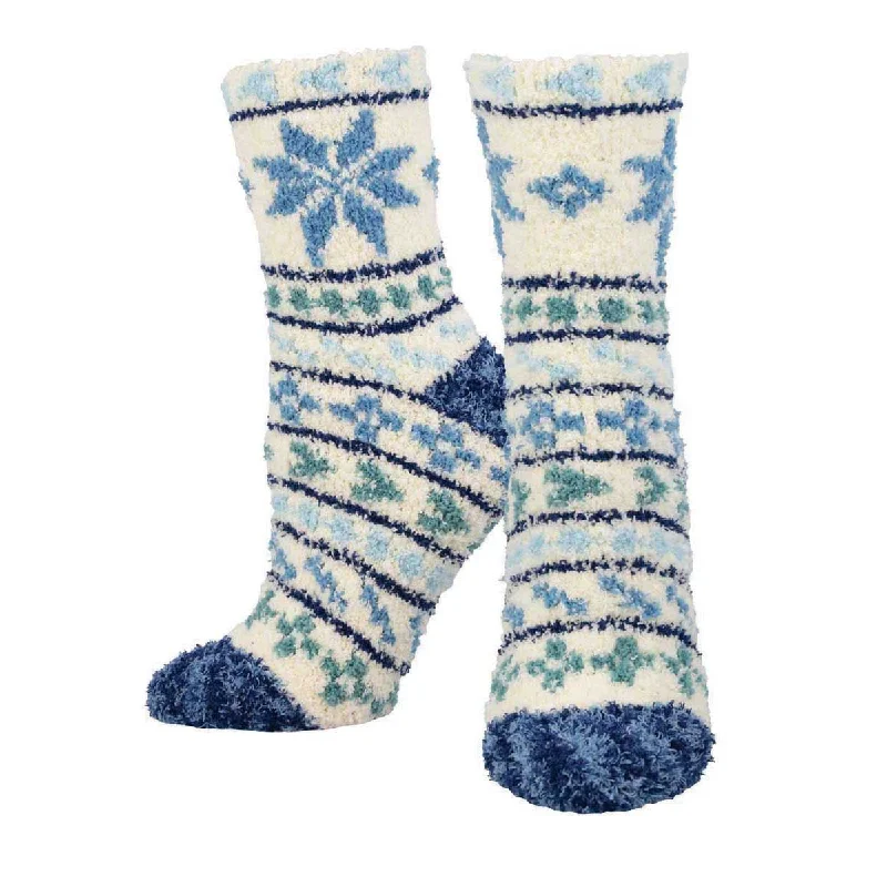 sock returns kids -  Frosty Fair Isle - Warm & Cozy