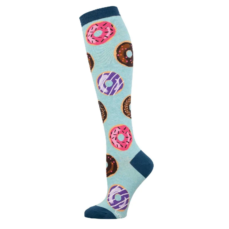 sock care -  Go Nuts For Donuts - Knee Highs