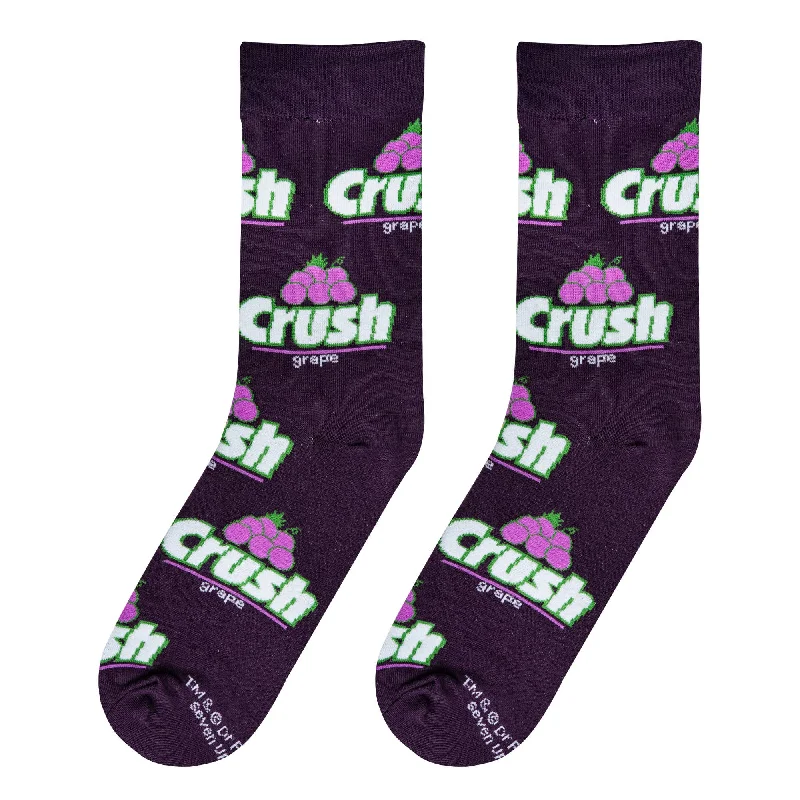 sock inventory 2025 -  Grape Crush - Mens Crew Folded - Crazy Socks