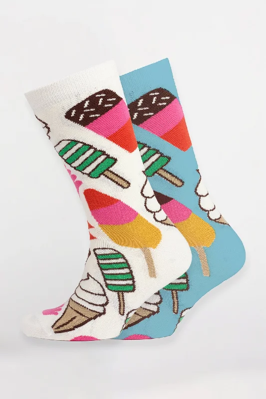 sock guarantee men -  Graphic Cotton Sock 2 Pack - Lollies