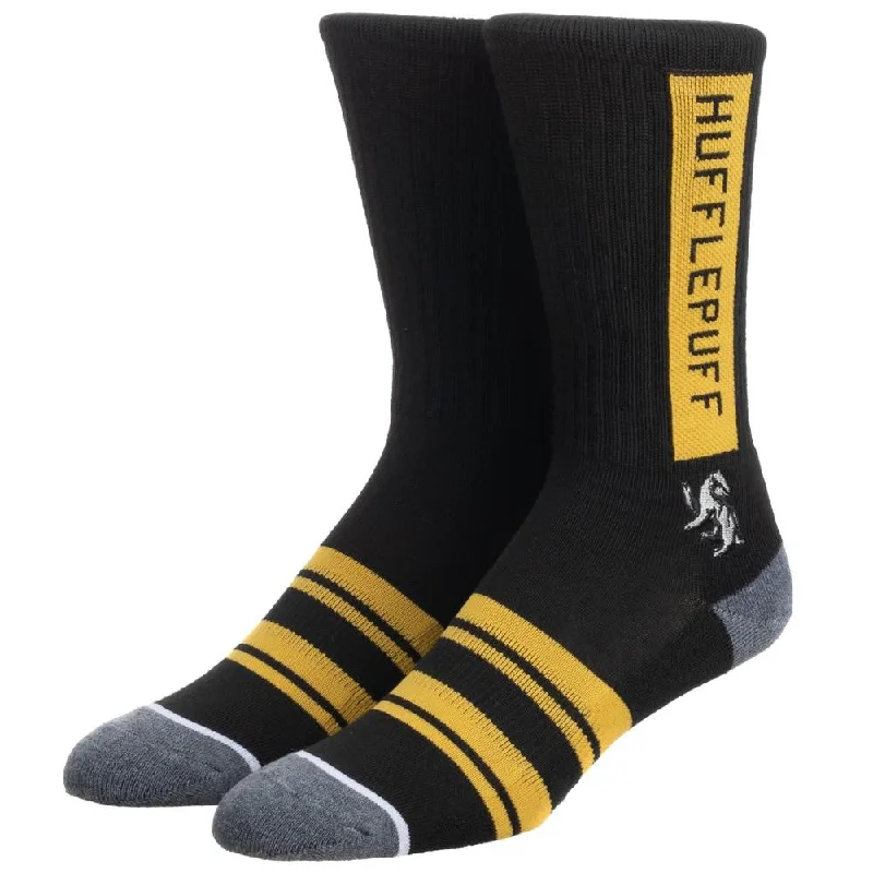 sock styles men -  Harry Potter - Hufflepuff Crew Sock