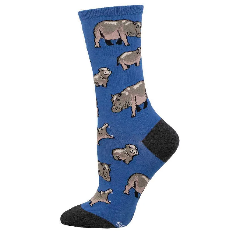 sock delivery -  Herd of Hippos - Cotton Crew