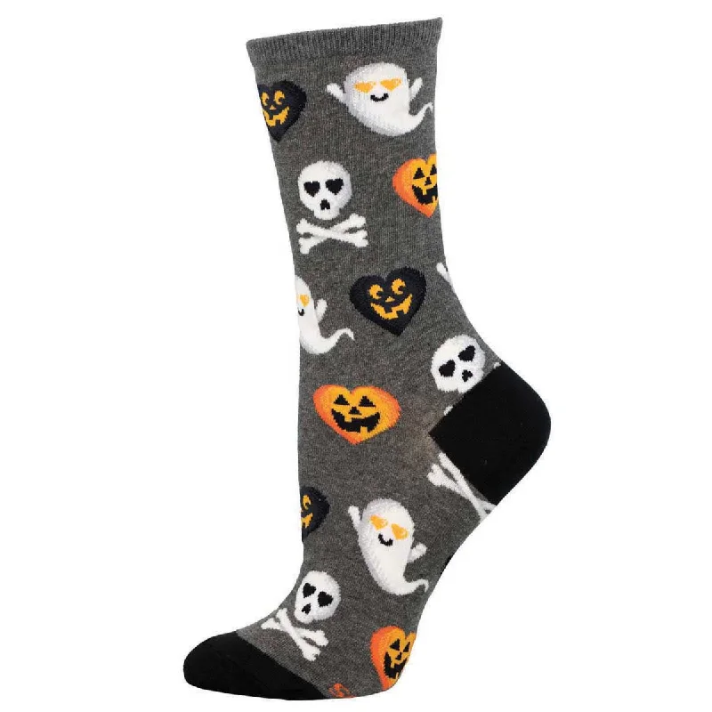 sock durability men -  I Heart Spooky Season - Cotton Crew