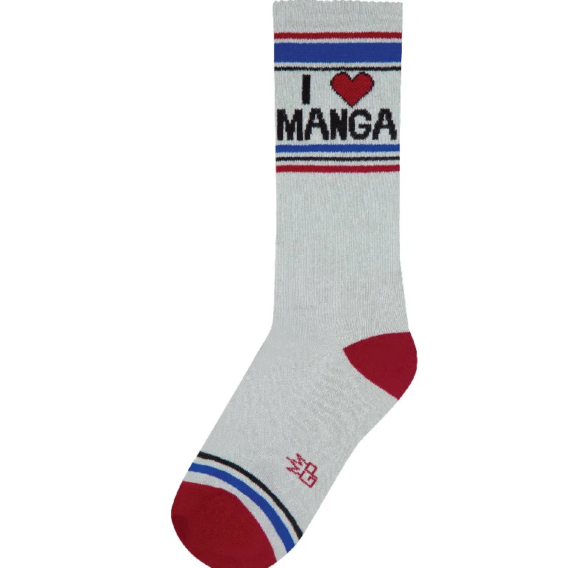 sock colors men -  I ❤️ Manga Gym Crew Socks