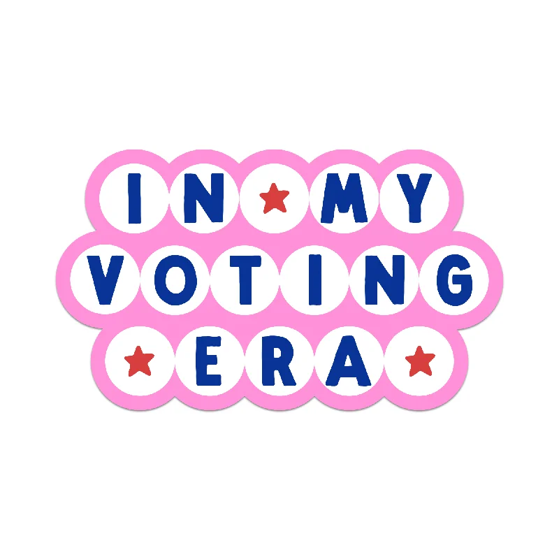 sock packs -  In My Voting Era Friendship Bracelet Sticker