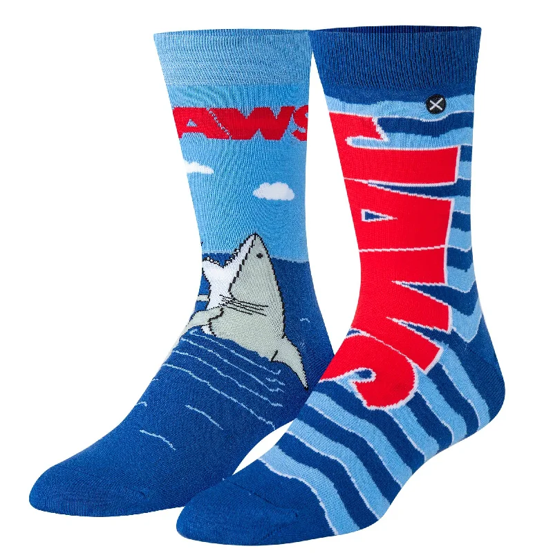 sock sales online -  Jaws Open Wide Men's Crew Socks