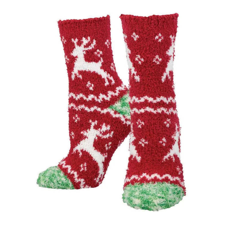 sock exchanges kids -  Joyous Reindeer - Warm & Cozy