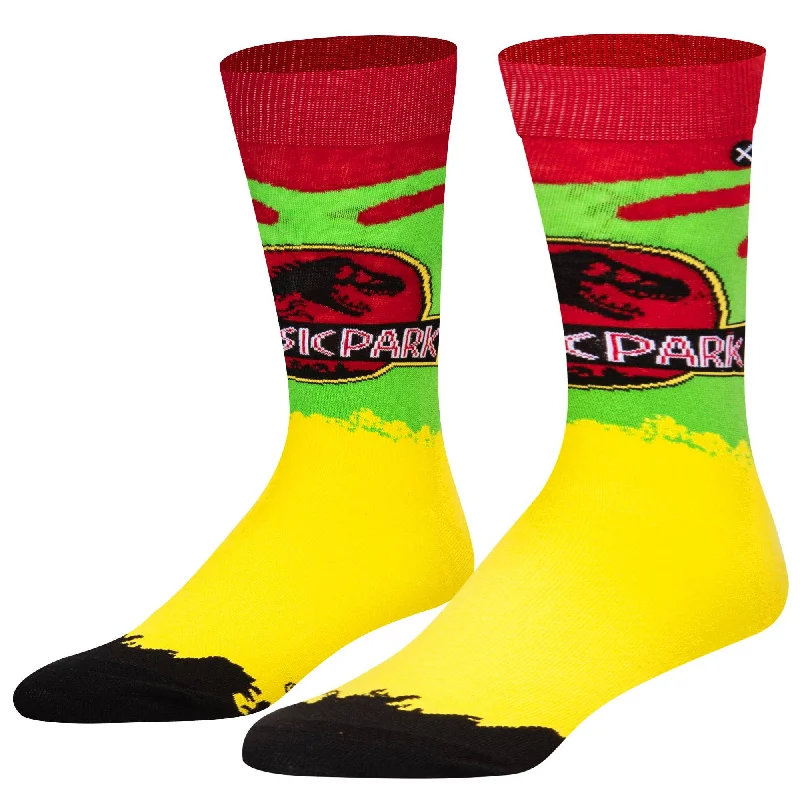 sock reviews men -  Jurassic Park Truck Men's Crew Socks