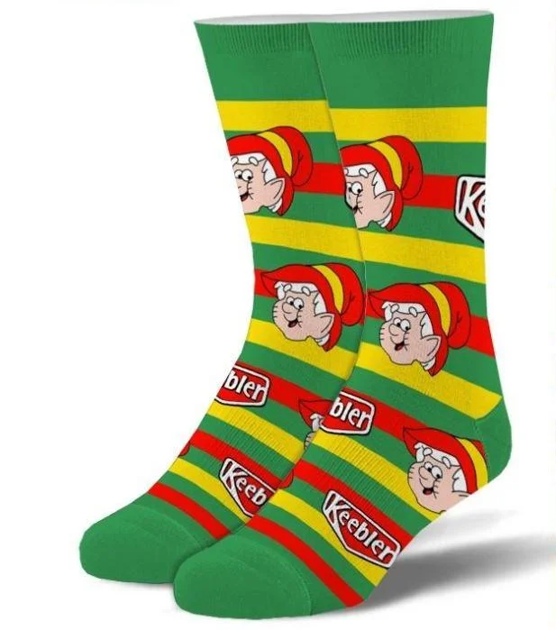 sock features men -  Keebler Stripes Socks