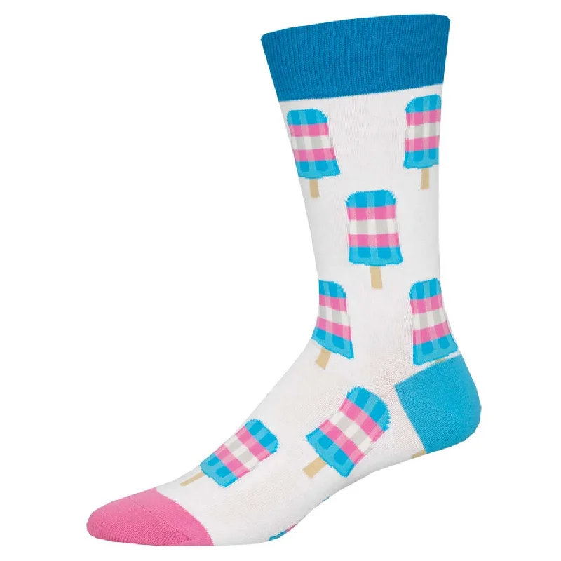 sock collections men -  Trans Pops - Cotton Crew L/XL