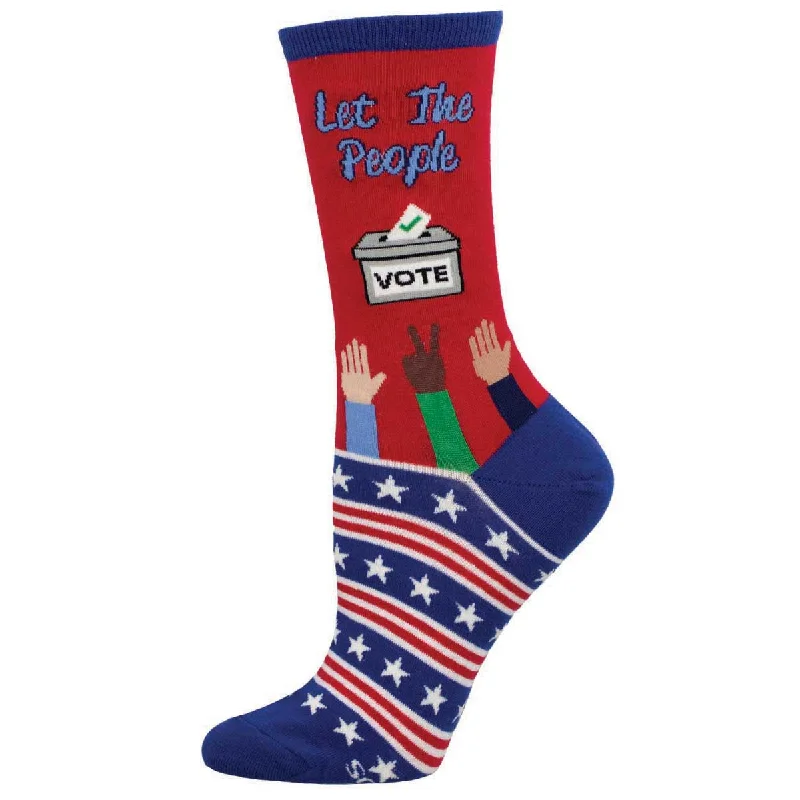 sock guarantee 2025 -  Let The People Vote - Cotton Crew