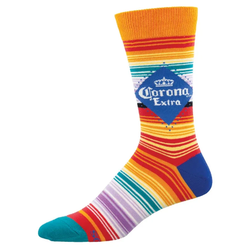 sock styles men -  Corona - Corona Blanket - Cotton Crew