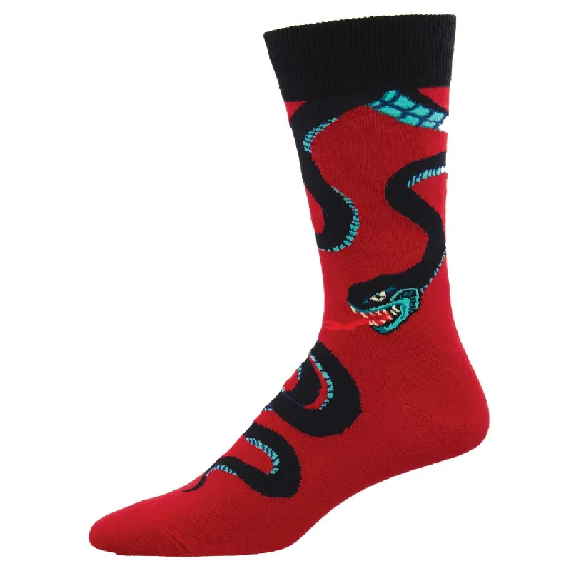 sock care men -  Slither Me Timbers - Cotton Crew