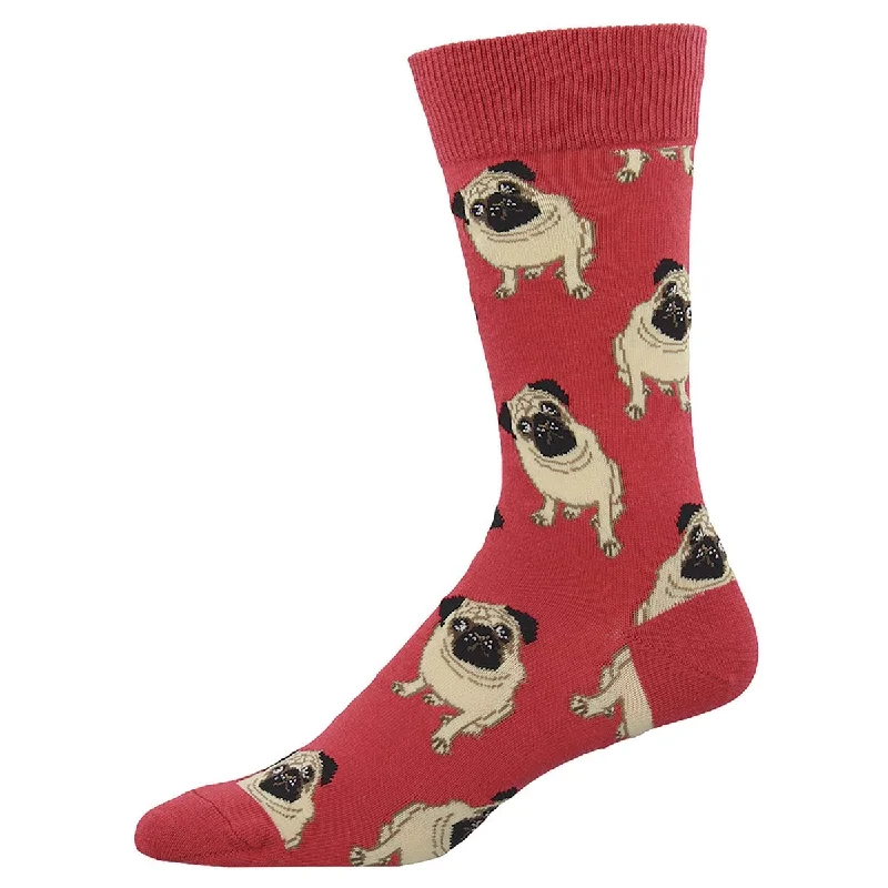 sock ratings men -  Pugs - Cotton Crew