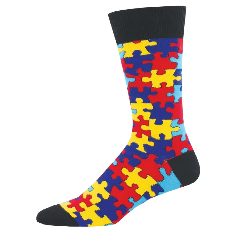 sock delivery women -  Puzzled - Cotton Crew