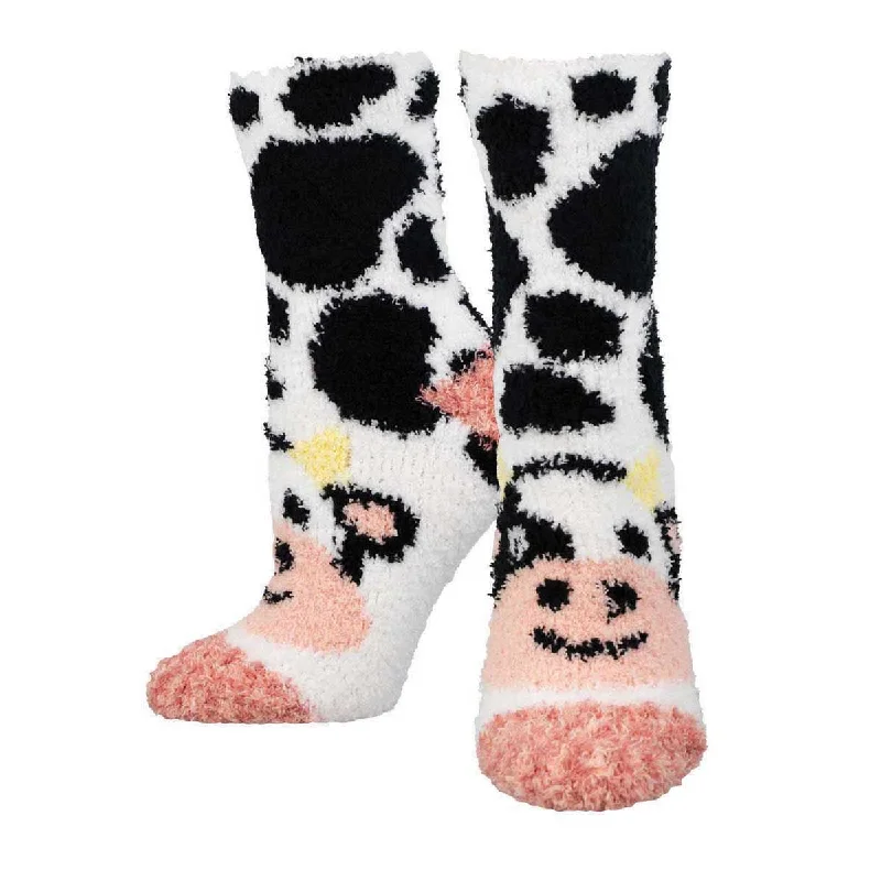 sock ratings kids -  Moo Cow - Warm & Cozy