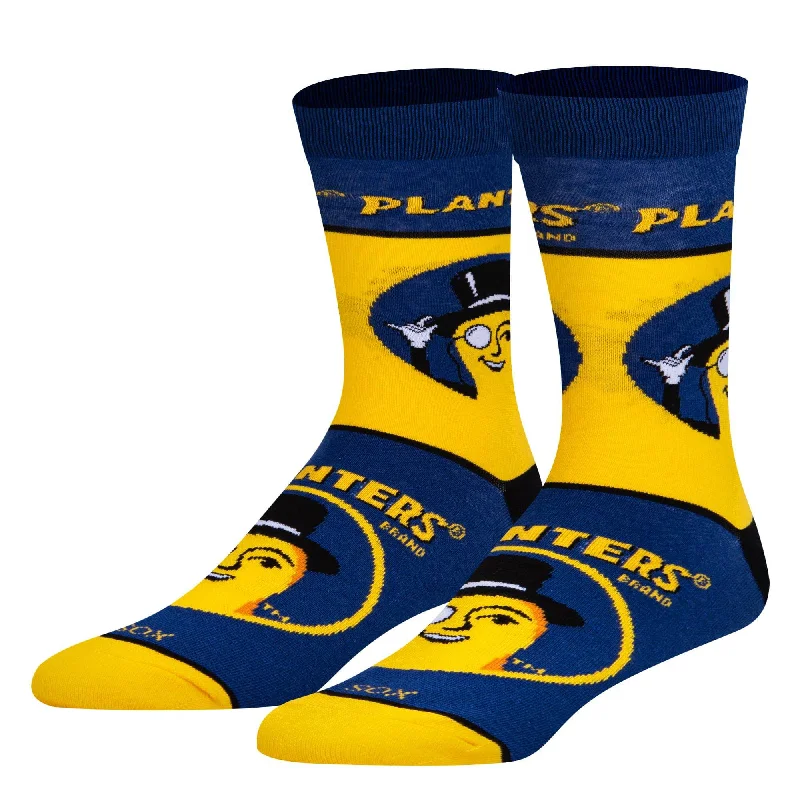 sock singles women -  Mr Peanut Men's Crew Socks