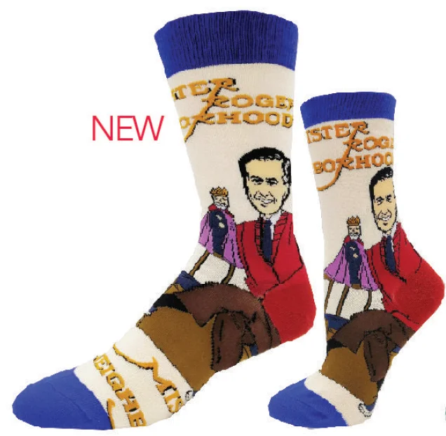 sock reviews men -  Mr. Rogers and Friday - Mr. Rogers Crew Socks