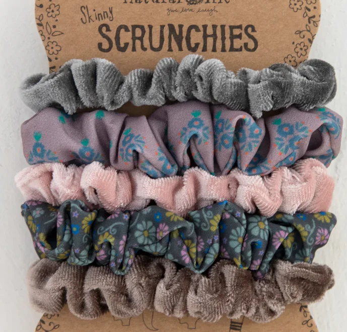 sock fashion -  Natural Life/hair scrunchie/Mixed colors