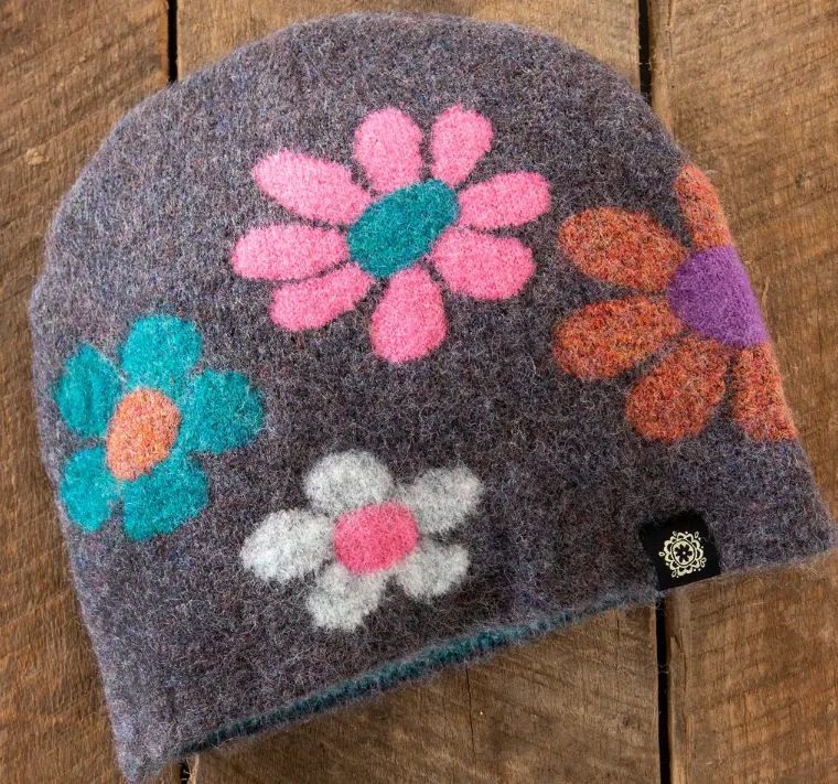 sock discounts -  Natural Life/Intarsia Beanie/Daisy