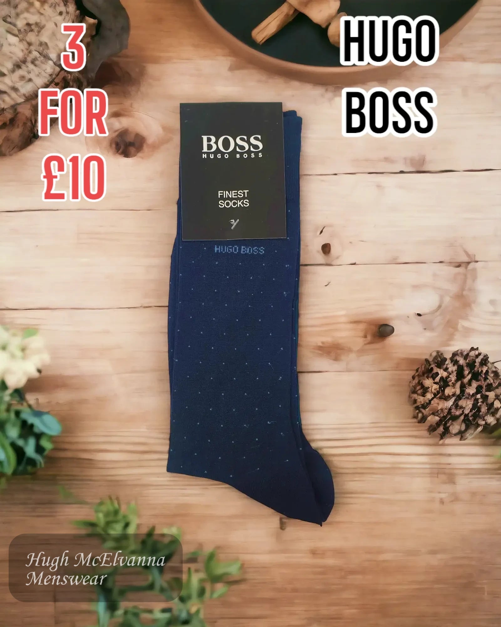 sock offers 2025 -  NAVY Hugo Boss Sock