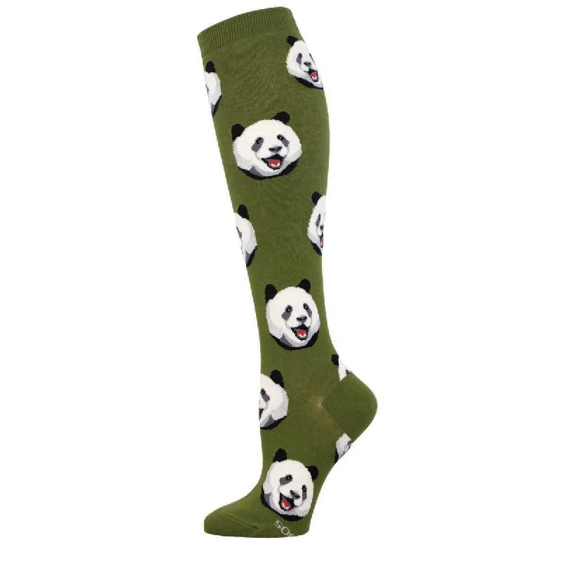 sock ratings -  No Embarrassment Pandas - Knee Highs