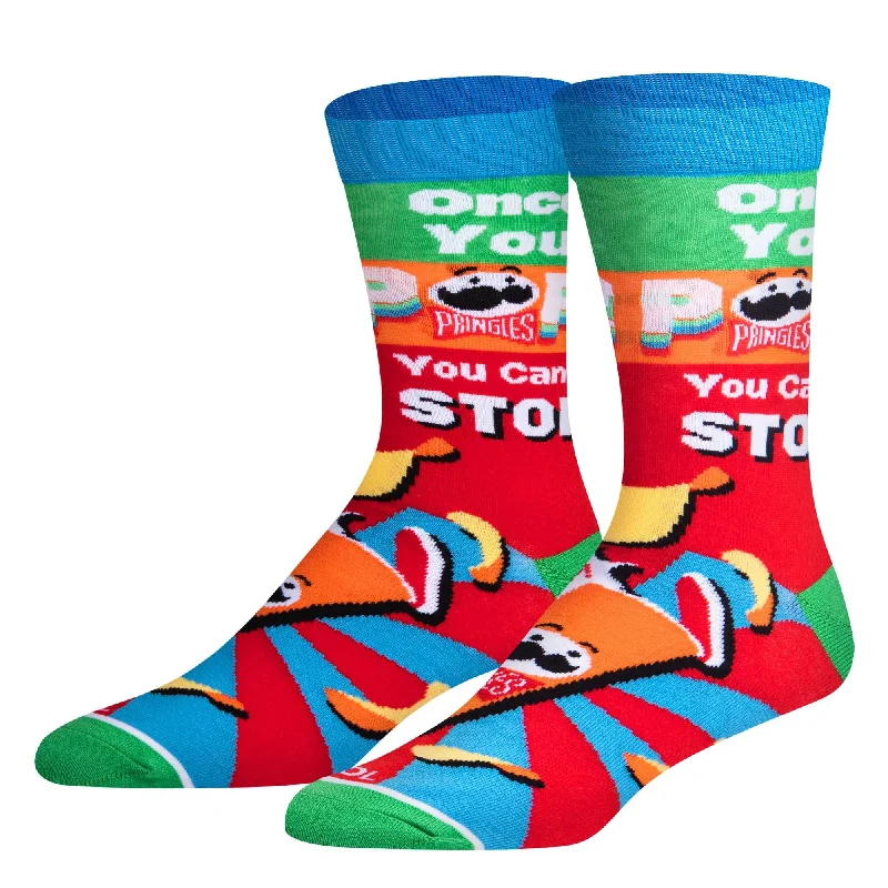 sock sizes men -  Pop! Cant Stop Men's Crew Socks