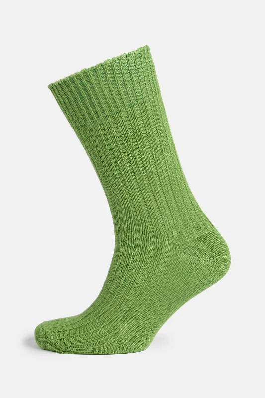 sock packaging kids -  Premium Cotton Sock Rib - Apple Green