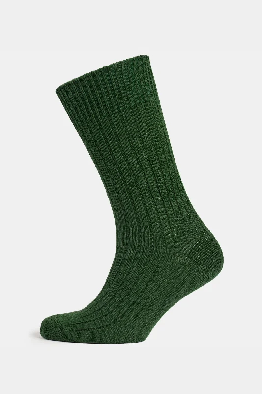 sock inventory kids -  Premium Cotton Sock Rib - Bottle Green