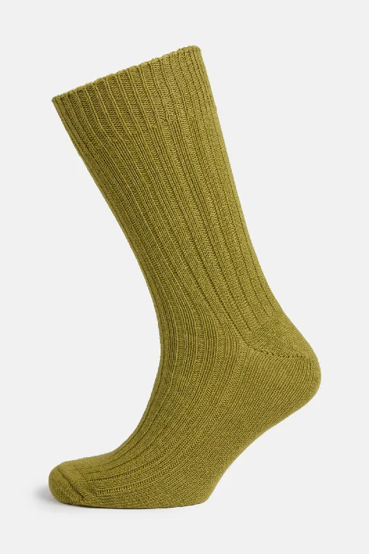 sock benefits kids -  Premium Cotton Sock Rib - Olive