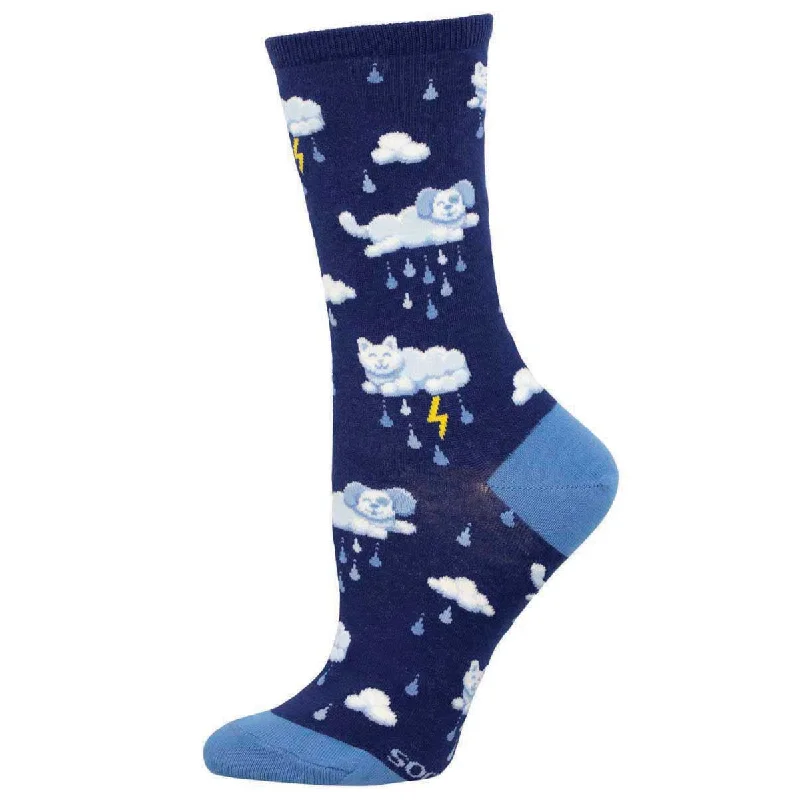 sock ratings online -  Raining Cats and Dogs - Cotton Crew