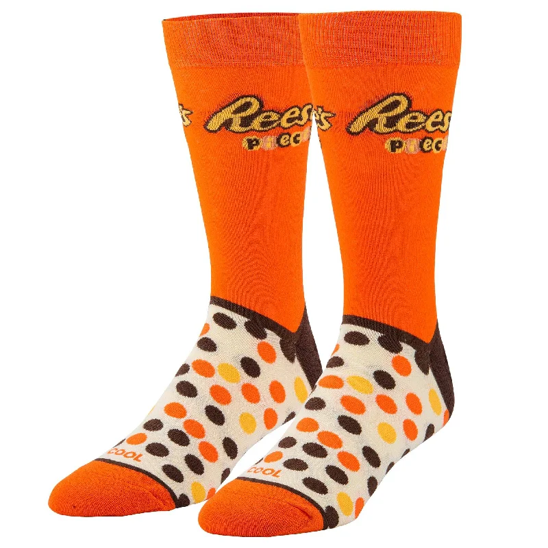 sock pairs women -  Reeses Pieces Men's Crew Socks